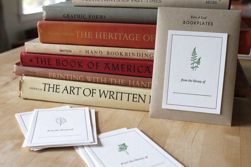 Bookplates by Moontree Letterpress