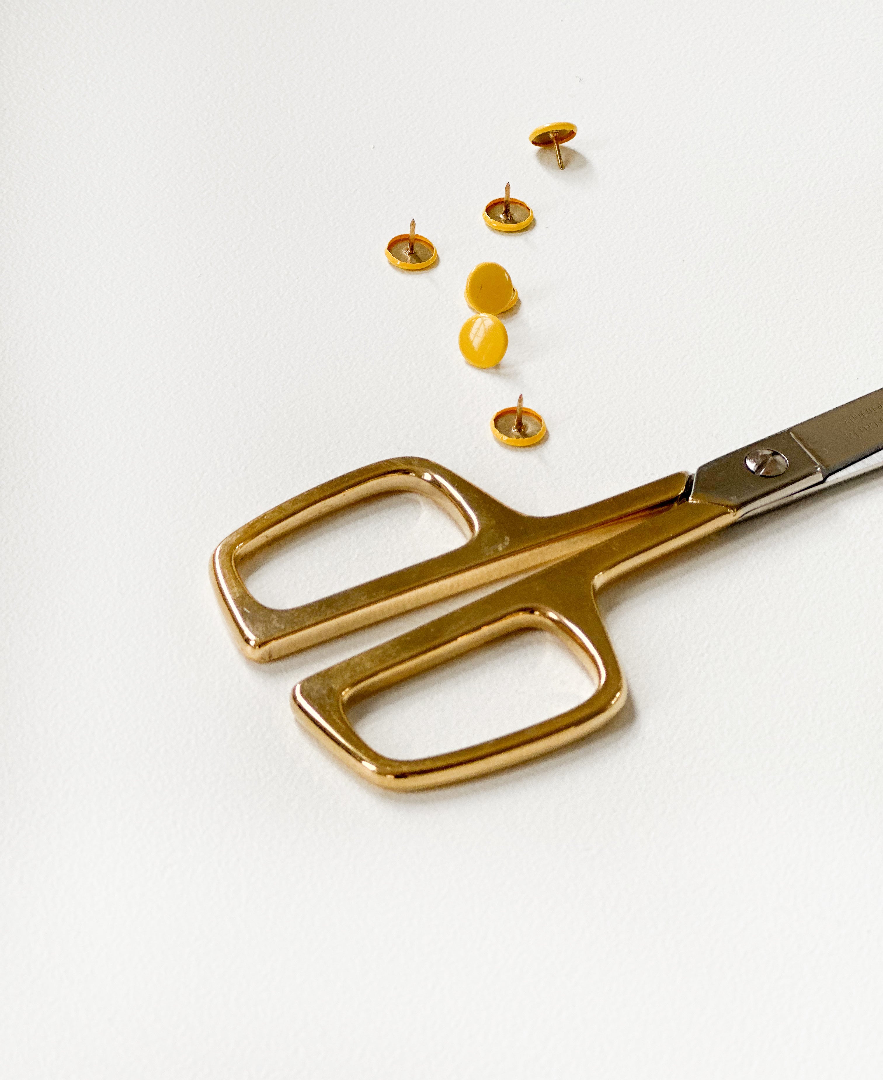 Gold Acrylic Scissors Transparent Metal Scissors office accessories