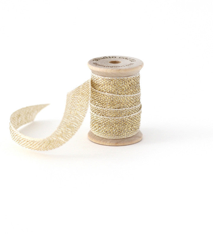 Gold Loop Metallic Tinsel Vintage Ribbon Trim Cord Made in Japan 36 Yards  Spool – The Old Lady's Attic
