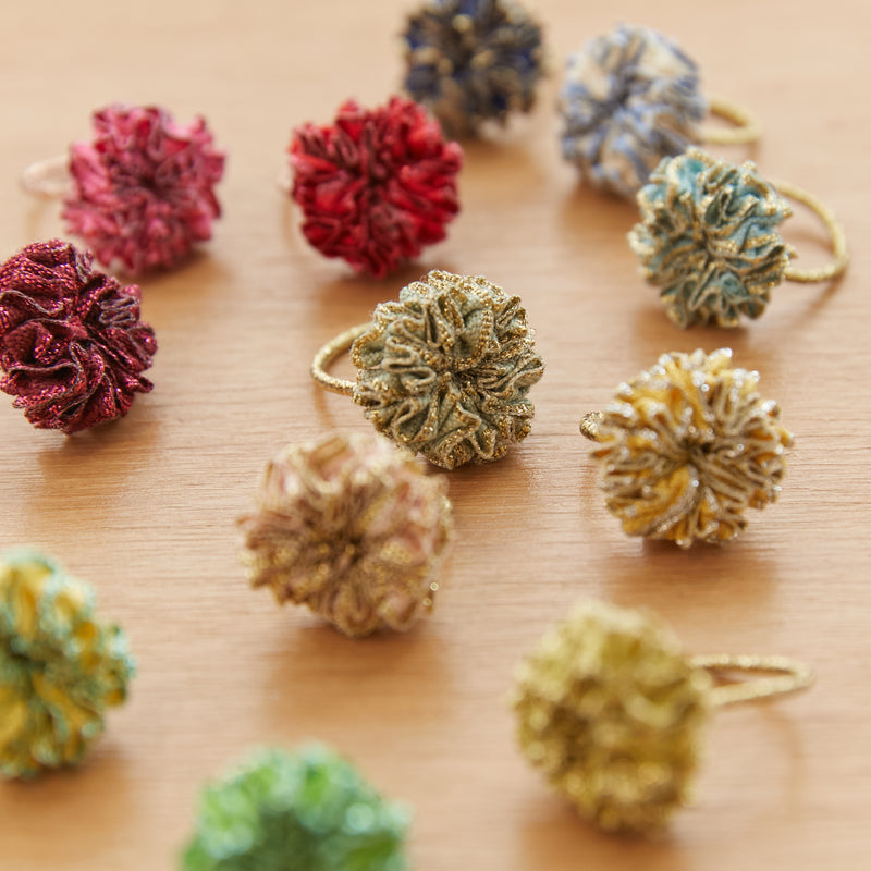 Ribbon flower jewelry kit with Maria Picci