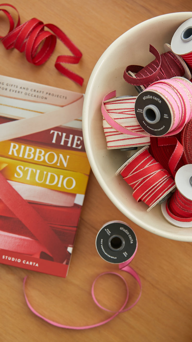 Ribbon flower jewelry kit with Maria Picci
