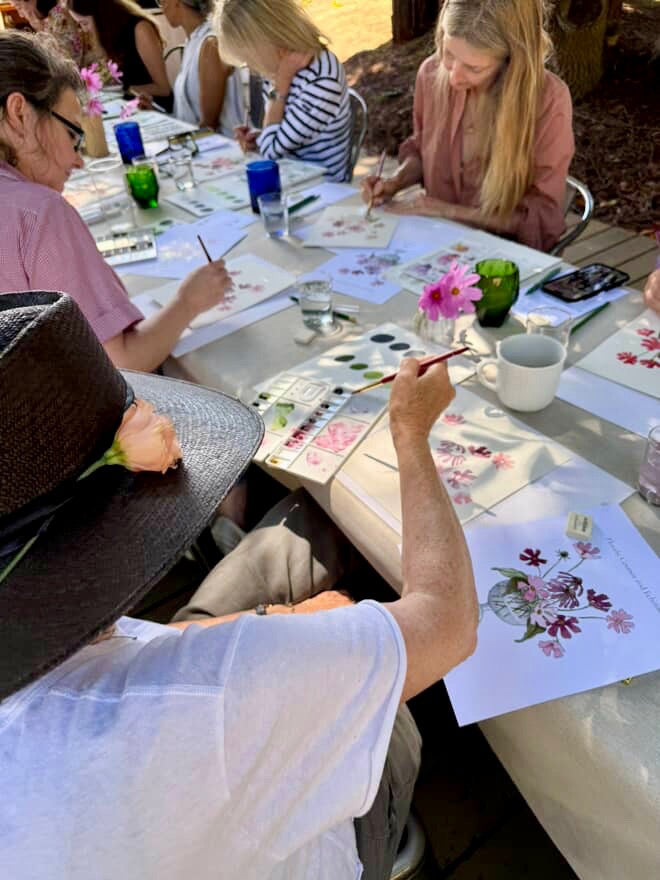Workshop: A Floral Demonstration & Hands-On Watercolor