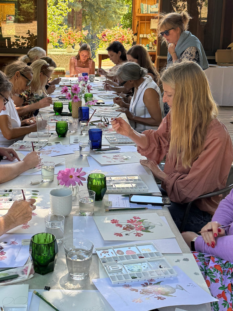 Workshop: A Floral Demonstration & Hands-On Watercolor