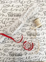 Calligraphy tissue paper