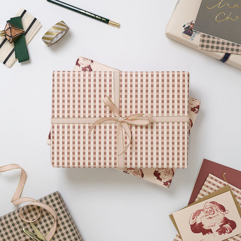 Heirloom wrapping paper by Katie Leamon