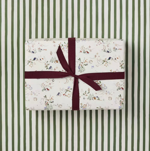 Heirloom wrapping paper by Katie Leamon