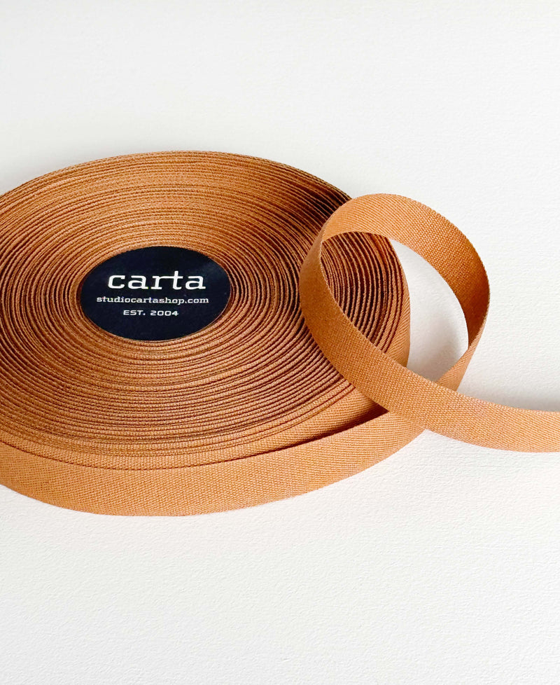 Tight weave cotton ribbon – studio carta shop