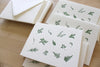 Botanical greeting cards - Moontree Letterpress