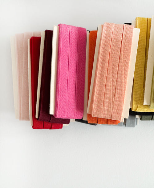 SALE - Loose weave cotton ribbon | wood paddle 10 Yards