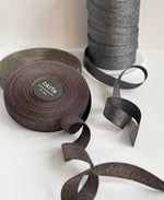 SALE - One of a kind - Metallic woven ribbon