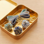 Ribbon flower jewelry kit with Maria Picci