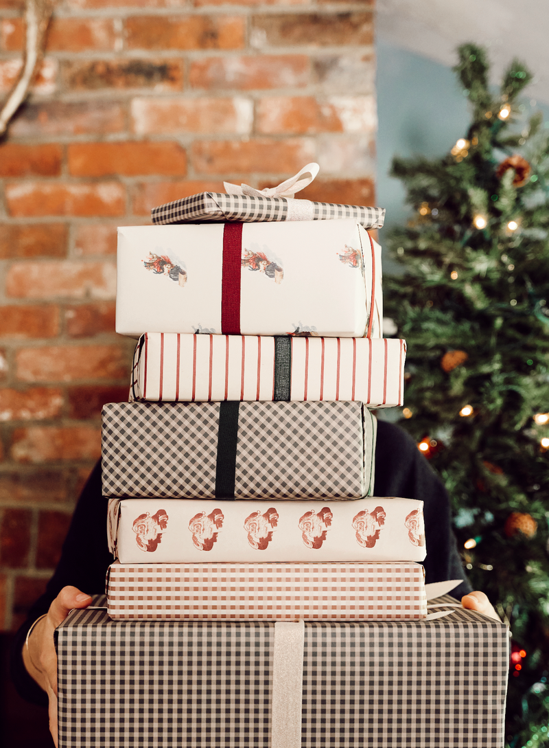 Heirloom wrapping paper by Katie Leamon