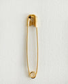 Safety pins - Gold plated