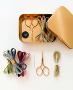 Ribbon flower jewelry kit with Maria Picci