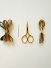 Ribbon flower jewelry kit with Maria Picci