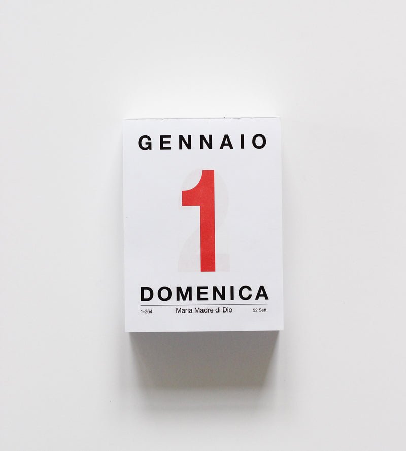 Italian desk calendar 2024 studio carta shop