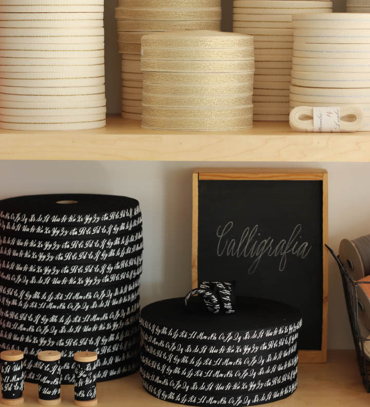 Calligraphy ribbon – studio carta shop