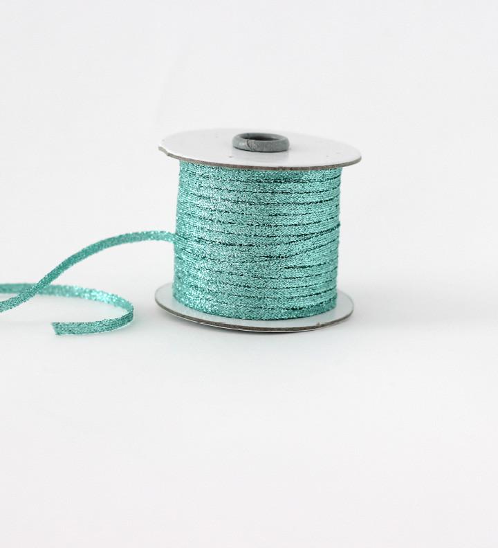 Metallic Braided ribbon 1/8
