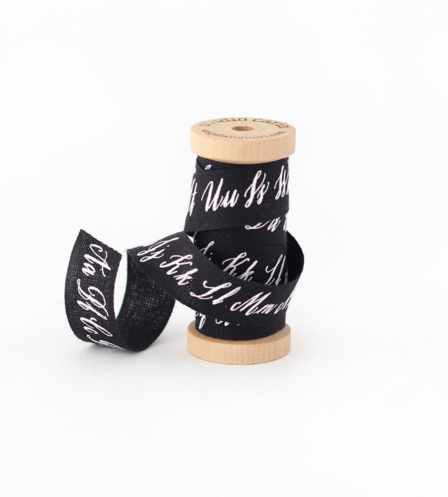 Calligraphy ribbon – studio carta shop