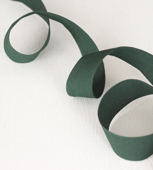Striped cotton ribbon 1 ½” width - Wood paddle 10 yds – studio carta shop