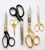 Silhouette scissors  gold handle – studio carta shop