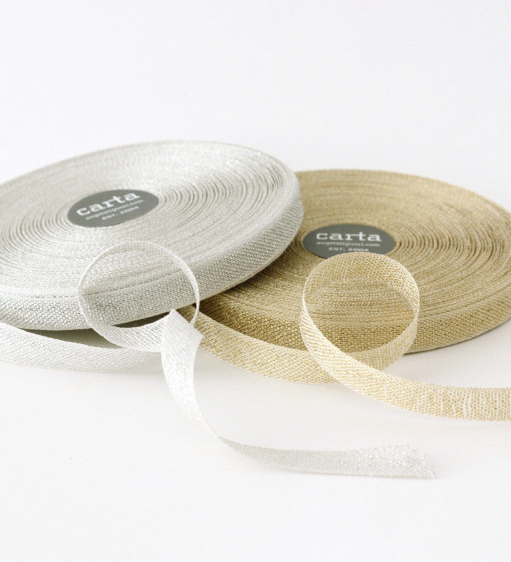 Melon Loose Weave Cotton Ribbon – Letterpress PLAY