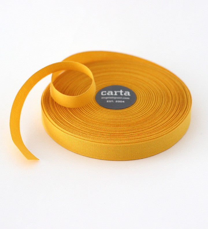 Metallic woven cotton ribbon 1 ½” width, roll of 44 yards – studio carta  shop