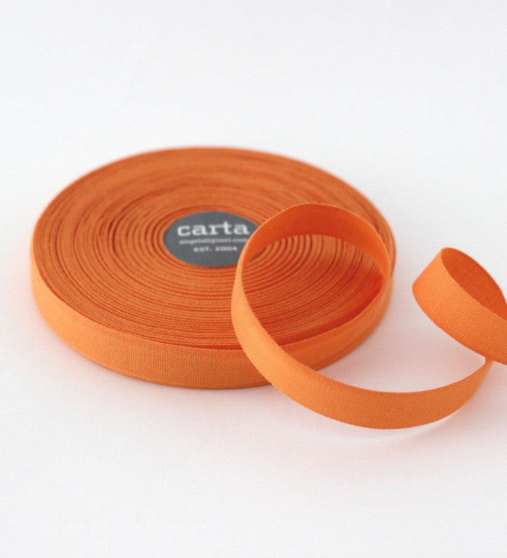 Satin Ribbon 1/4 inch 100 Yards Roll, Orange