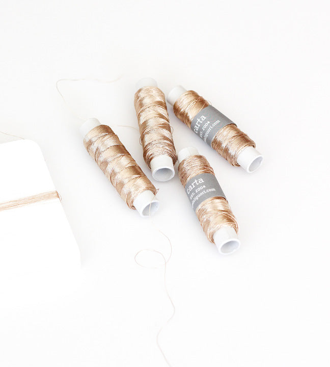Metallic thread – studio carta shop