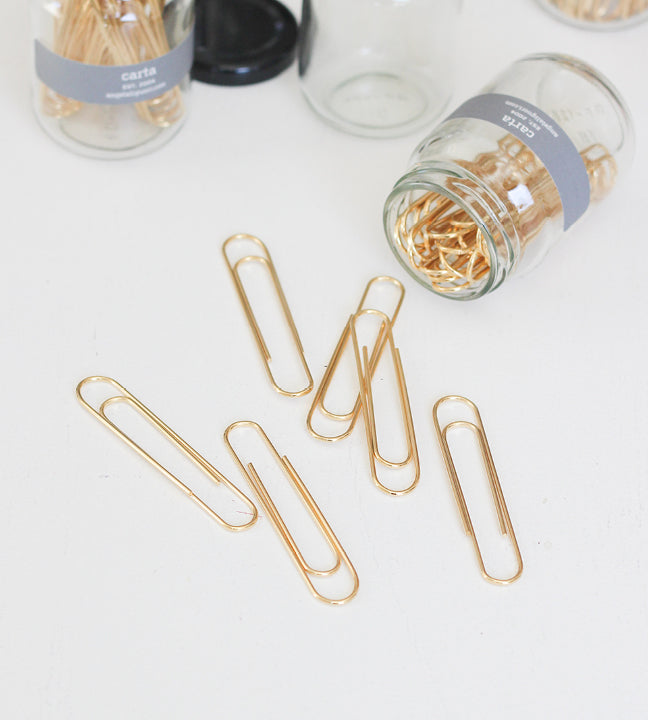Gold Paper Clips