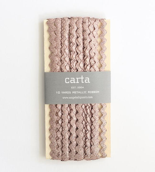 SALE - Metallic Ric Rac ribbon