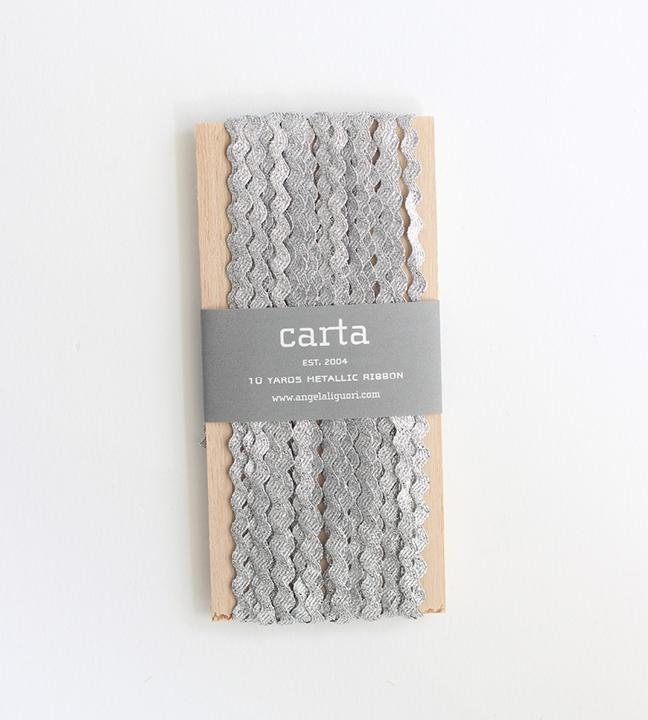 SALE - Metallic Ric Rac ribbon – studio carta shop