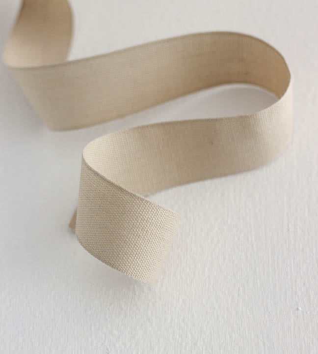 Tight weave cotton ribbon 1