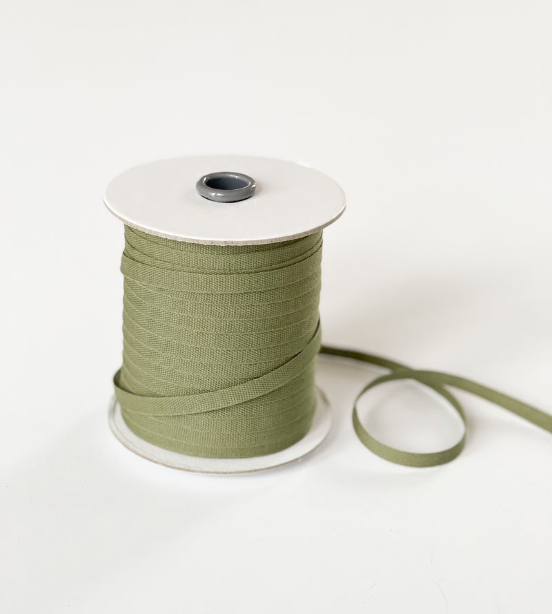 Tight weave cotton ribbon 1/4 width